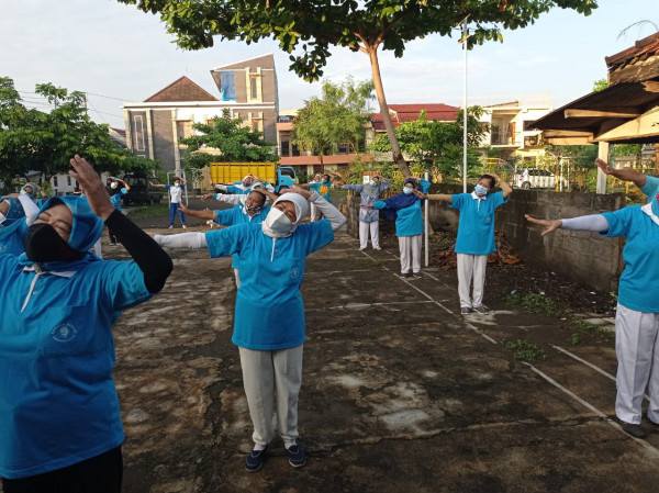 Senam Tera RW22 setiap hari Minggu pagi di Padukuhan Ngringin